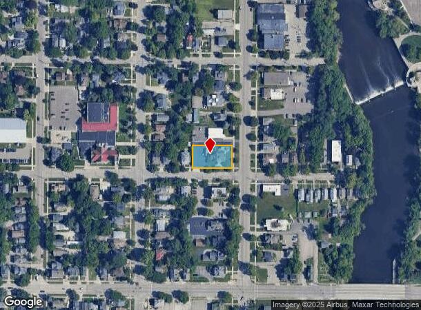 1003 N Washington Ave, Lansing, MI Parcel Map