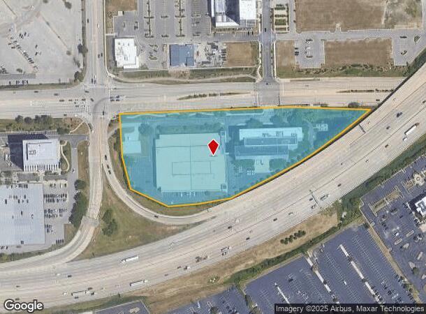  1111 W 22Nd St, Oak Brook, IL Parcel Map