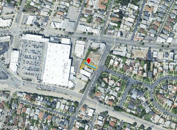  1327 West Blvd, Los Angeles, CA Parcel Map