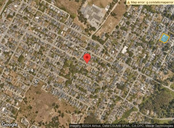  1039 Cedar St, Montara, CA Parcel Map