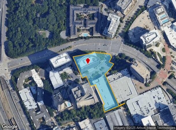 3500 Lenox Rd Ne, Atlanta, GA Parcel Map