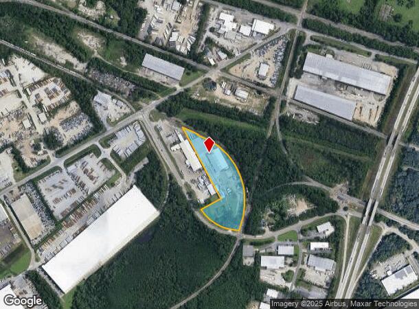 2500 W Gwinnett St, Savannah, GA Parcel Map
