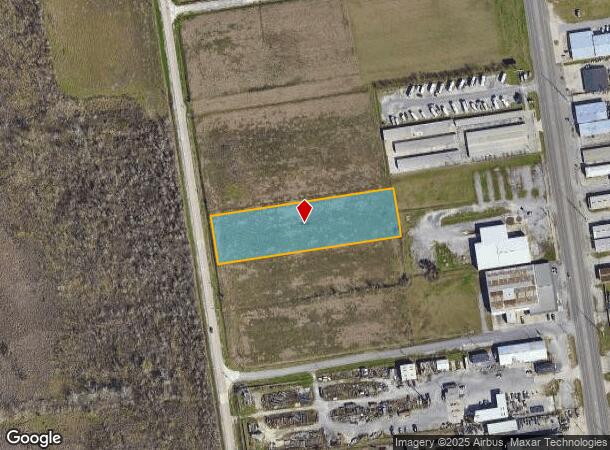 1841 Denley Rd, Houma, LA Parcel Map