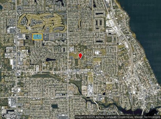  2334 Woodwind Trl, Melbourne, FL Parcel Map