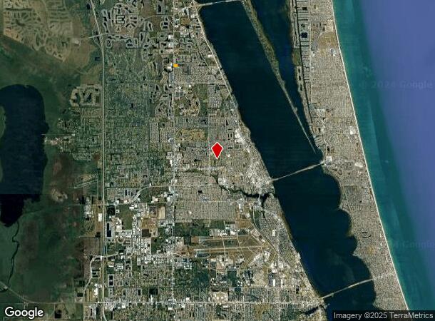  4281 N Wickham Rd, Melbourne, FL Parcel Map