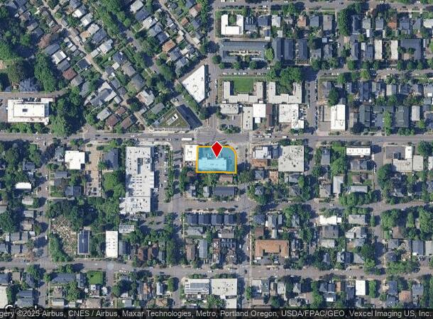  2020 Se Division St, Portland, OR Parcel Map