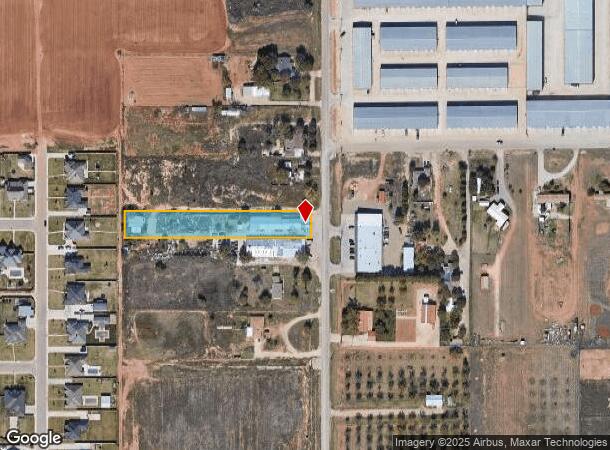  13410 Frankford Ave, Lubbock, TX Parcel Map