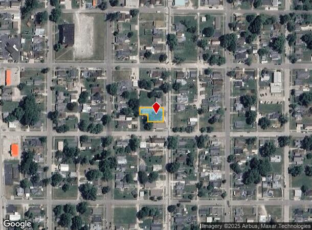  925 S Seminary St, Princeton, IN Parcel Map