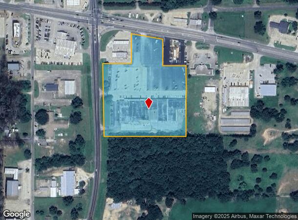  1300-1412 Broadway Ave, Gladewater, TX Parcel Map