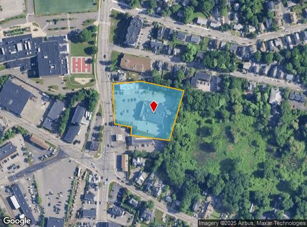  572 Main St, Wakefield, MA Parcel Map