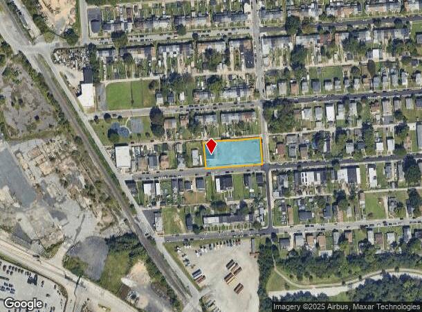  6526 Baltimore Ave, Dundalk, MD Parcel Map