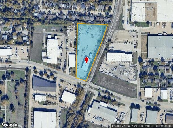  193 Industrial Blvd, Mckinney, TX Parcel Map