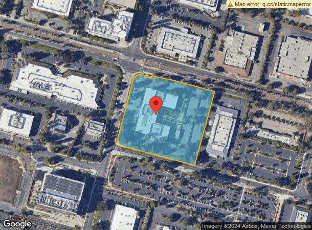  1272 Borregas Ave, Sunnyvale, CA Parcel Map