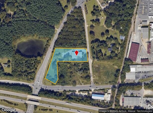 6003 Old Jenks Rd, Apex, NC Parcel Map