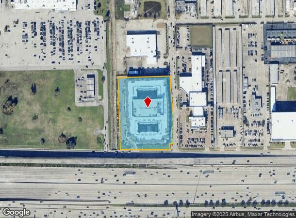  10300 Katy Fwy, Houston, TX Parcel Map