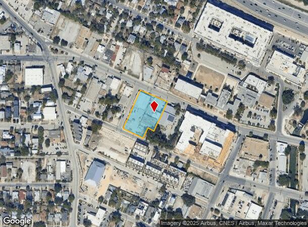 246 W Josephine St, San Antonio, TX Parcel Map