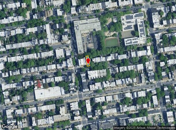  865 Greene Ave, Brooklyn, NY Parcel Map