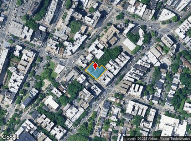  615 E 168Th St, Bronx, NY Parcel Map