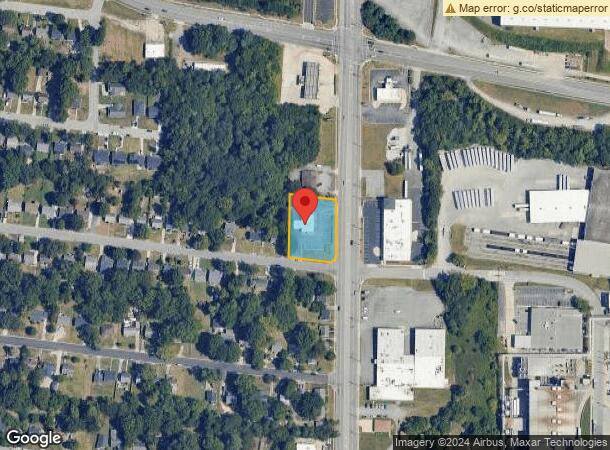  2012 S Elm Eugene St, Greensboro, NC Parcel Map