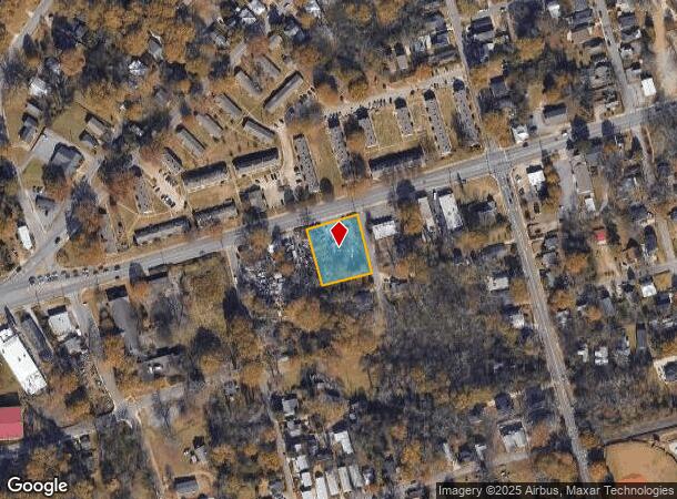  1423 W Broad St, Athens, GA Parcel Map