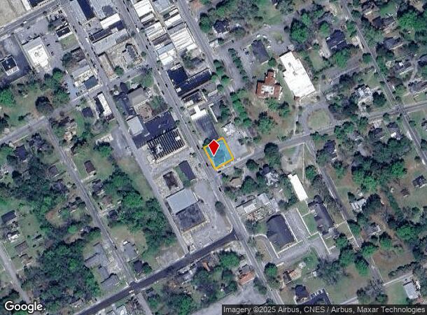 151 Broad St, Bennettsville, SC Parcel Map