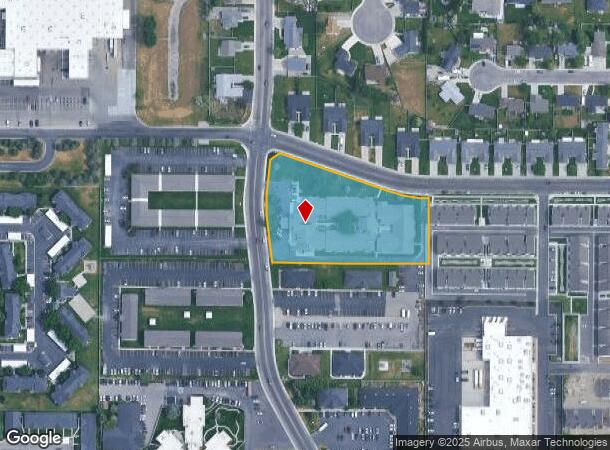  1405 Curlew Dr, Ammon, ID Parcel Map