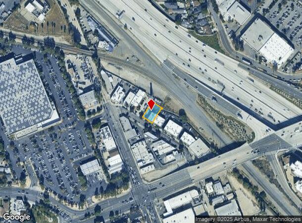  1036 N Lake St, Burbank, CA Parcel Map