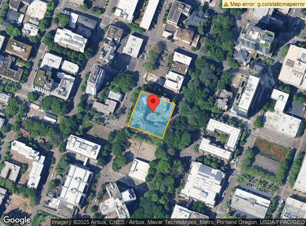  1525 Sw Park Ave, Portland, OR Parcel Map