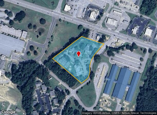 100 Moffat Dr, Cheraw, SC Parcel Map