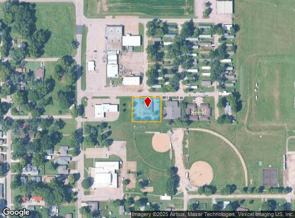  504 Plaza Dr, Perry, KS Parcel Map