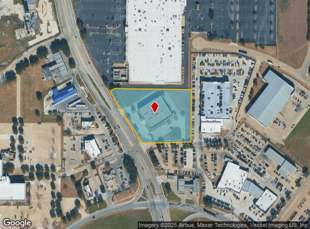 4001 S Collins St, Arlington, TX Parcel Map