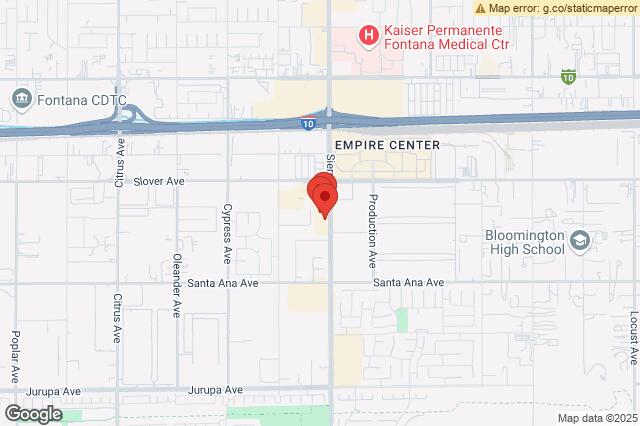 Kaiser Permanente Fontana Building Map