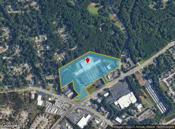 4045 Five Forks Trickum Rd Sw, Lilburn, GA Parcel Map