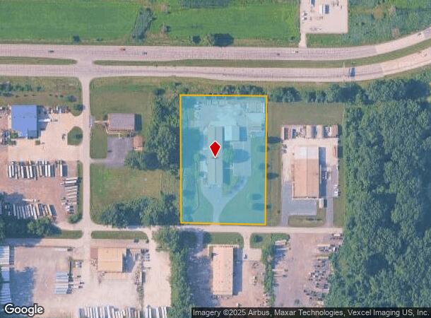  6610 Shepherd Ave, Portage, IN Parcel Map