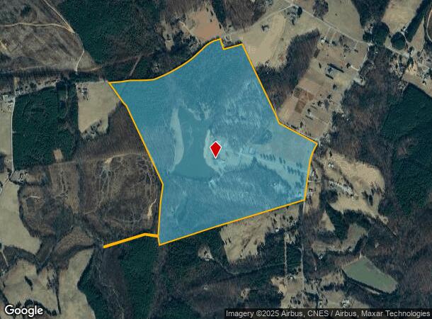 405 Mollies Creek Rd, Gladys, VA Parcel Map