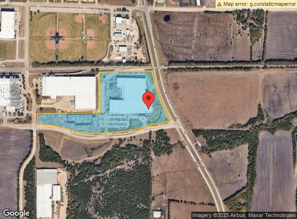  1700 Justin Rd, Rockwall, TX Parcel Map