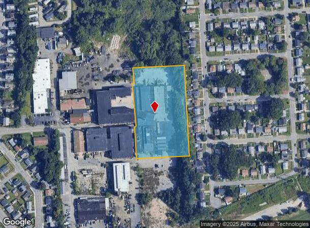  10 Dunnell Ln, Pawtucket, RI Parcel Map