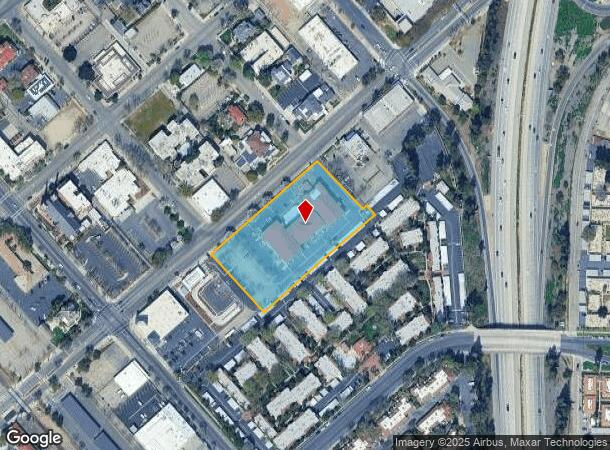  2926 Tulare St, Fresno, CA Parcel Map