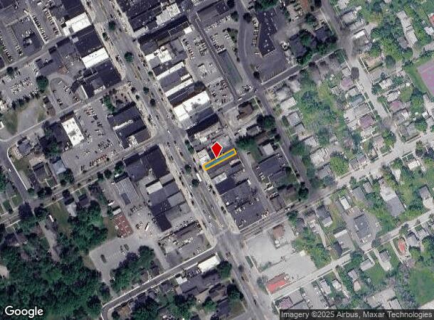 215 S Main St, Canandaigua, NY Parcel Map