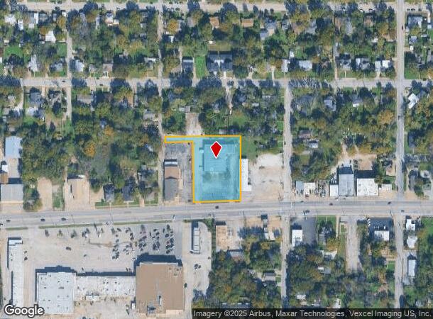512 Palo Pinto St, Weatherford, TX Parcel Map