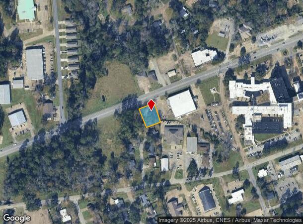  1411 W Frank Ave, Lufkin, TX Parcel Map