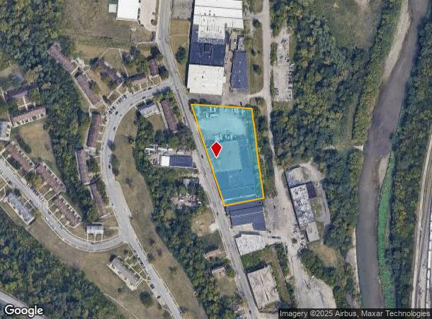  3222 Beekman St, Cincinnati, OH Parcel Map