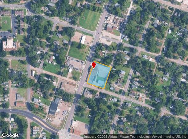 1312 N Kansas Ave, Topeka, KS Parcel Map