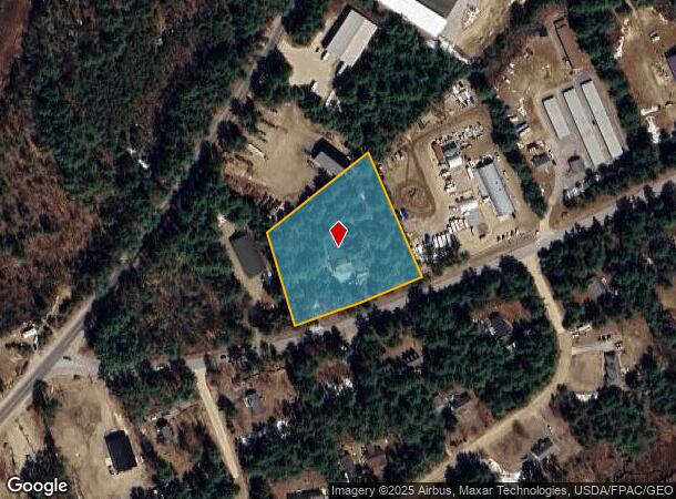 101 Ossipee Lake Rd, Tamworth, NH Parcel Map