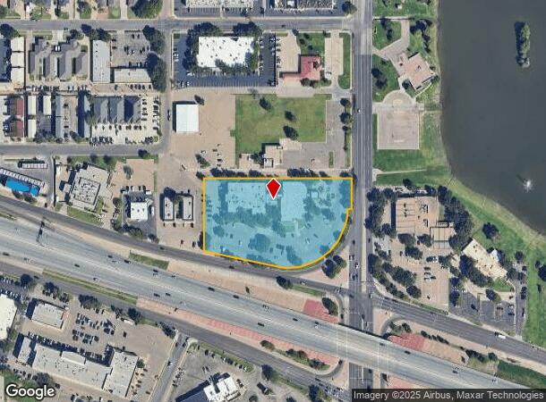 6630 Quaker Ave, Lubbock, TX Parcel Map