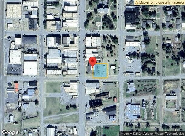  430 S Main St, Hobart, OK Parcel Map