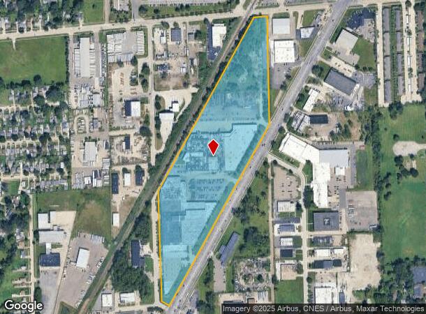 25101 Groesbeck Hwy, Warren, MI Parcel Map