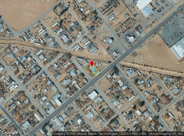  1109 N Fabens St, Fabens, TX Parcel Map