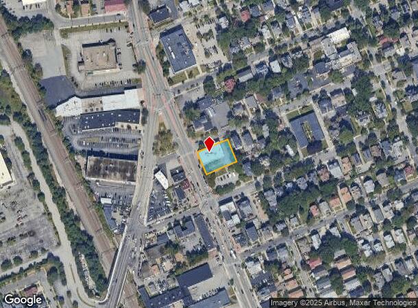  582 Elmwood Ave, Providence, RI Parcel Map