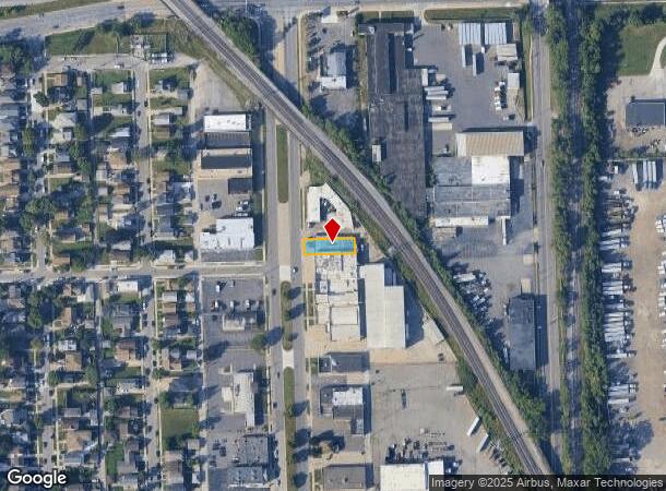  5410 Oakman Blvd, Dearborn, MI Parcel Map